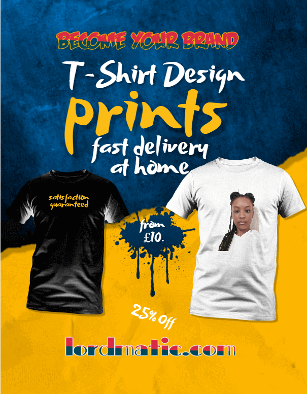 Lordmatic.com T-Shirt Design and print